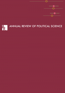Public Attitudes Toward Immigration. Hainmueller, J. and Hopkins, D.J. (2014) Cover Image