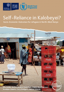 Self-Reliance in Kalobeyei? Socio-Economic Outcomes for Refugees in North-West Kenya Cover Image